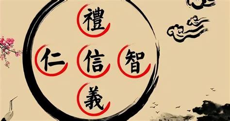 仁義禮智信五行|你知道“仁、义、礼、智、信”与五行的关系吗？